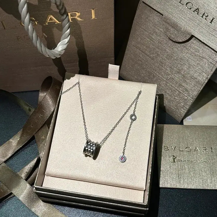 [BUNJANG] Bvlgari Save the Children Silver Necklace / [정품 풀구성] 불가리 세이브더칠드런 실버 목걸이