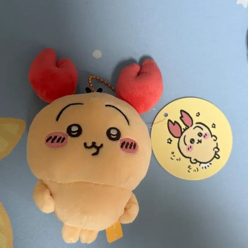 [BUNJANG] Chiikawa Usagi Crab Plush Charm / 먼작귀 치이카와 카니 우사기 마코 인형 키링 판매합니다
