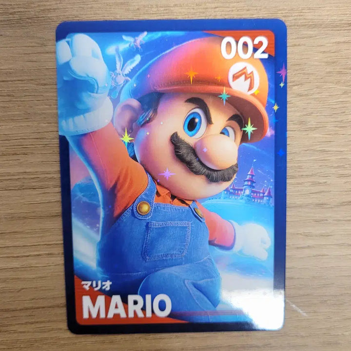 [BUNJANG] Super Mario Holographic Photocard / 슈퍼마리오 홀로그램 포토카드/포카/엽서/배관공/레드/왕코/닌텐도