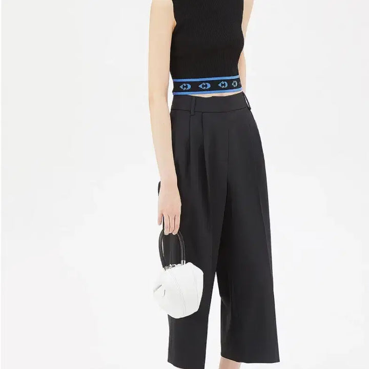 [BUNJANG] Lucky Chouette 22SS Wide Tuck Pants (Beige) / 럭키슈에뜨 와이드턱팬츠 22SS (베이지)