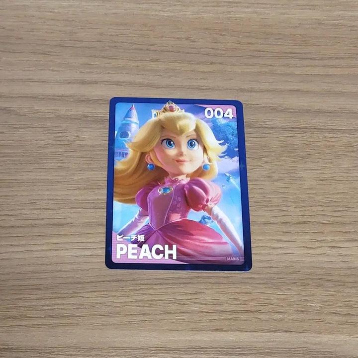 [BUNJANG] Princess Peach Hologram Photocard / 슈퍼마리오 피치공주 홀로그램 포토카드/포카/엽서/버섯 왕국/핑크