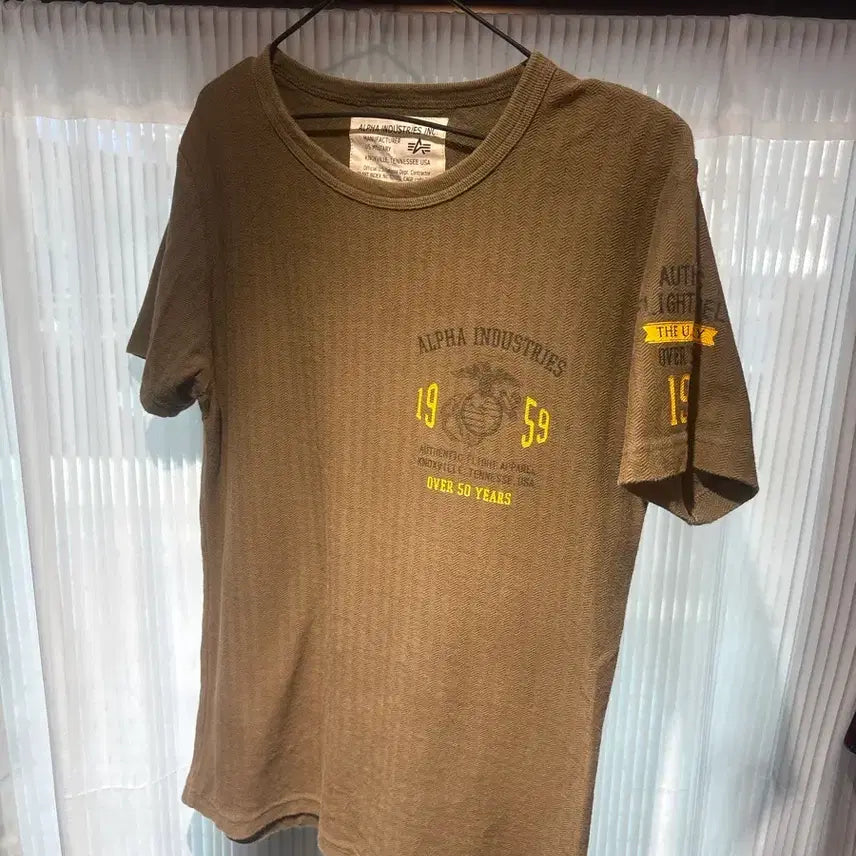 [BUNJANG] Alpha Industries USMC 50th Anniversary T-Shirt / 알파 인더스트리 미해병대 50주년 반팔 티셔츠 m