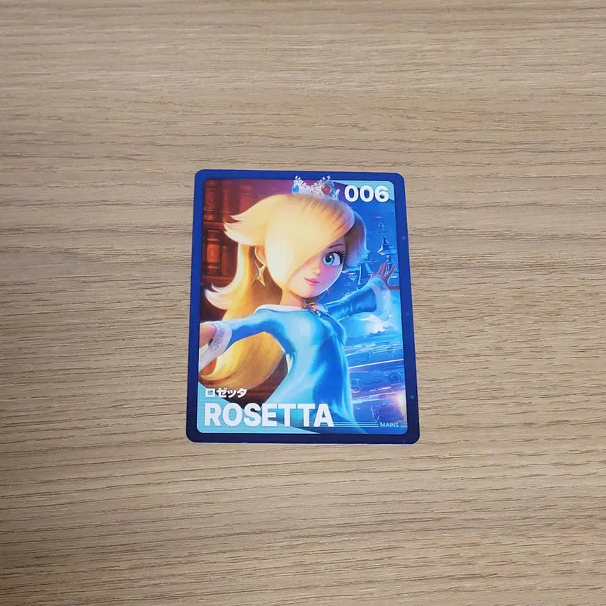 [BUNJANG] Super Mario Rosalina Hologram Photocard / 슈퍼마리오 로젤리나 홀로그램 포토카드/포카/로제타/엽서/공주/별