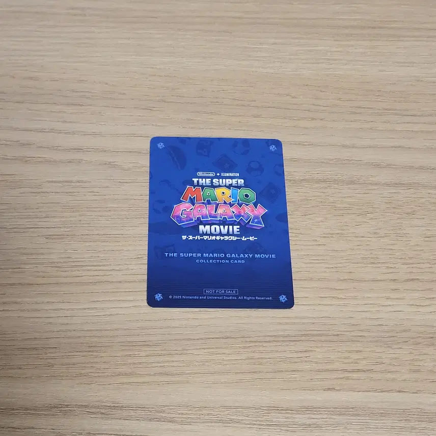 [BUNJANG] Super Mario Rosalina Hologram Photocard / 슈퍼마리오 로젤리나 홀로그램 포토카드/포카/로제타/엽서/공주/별