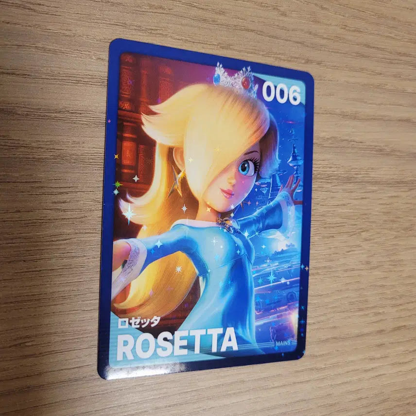[BUNJANG] Super Mario Rosalina Hologram Photocard / 슈퍼마리오 로젤리나 홀로그램 포토카드/포카/로제타/엽서/공주/별
