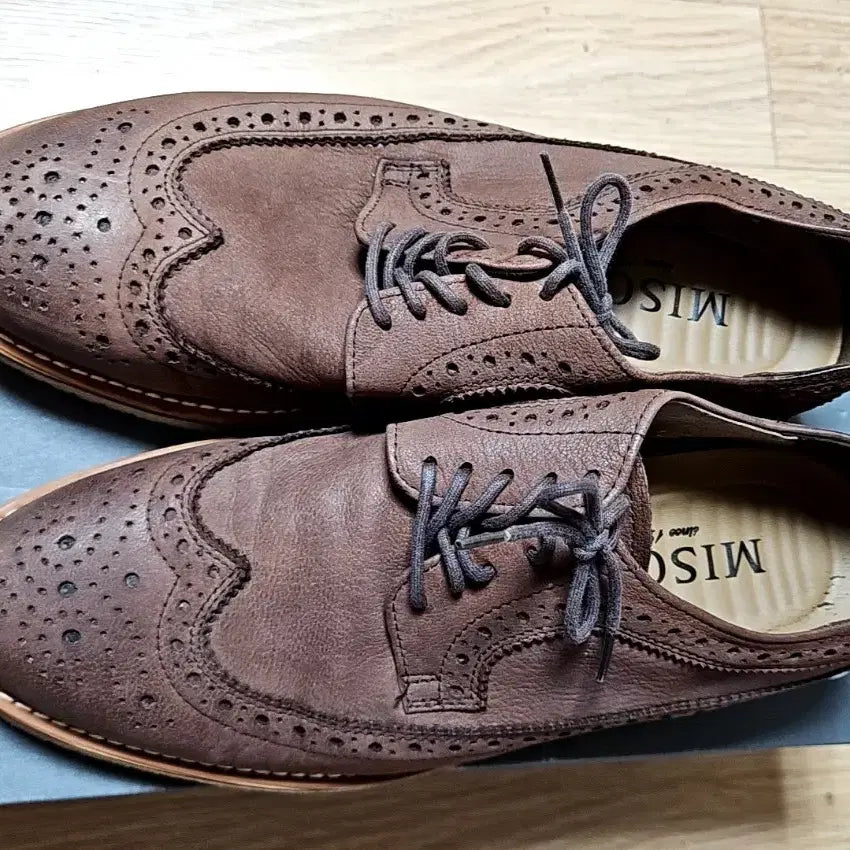 [BUNJANG] MisoPe Brown Wingtip Men&