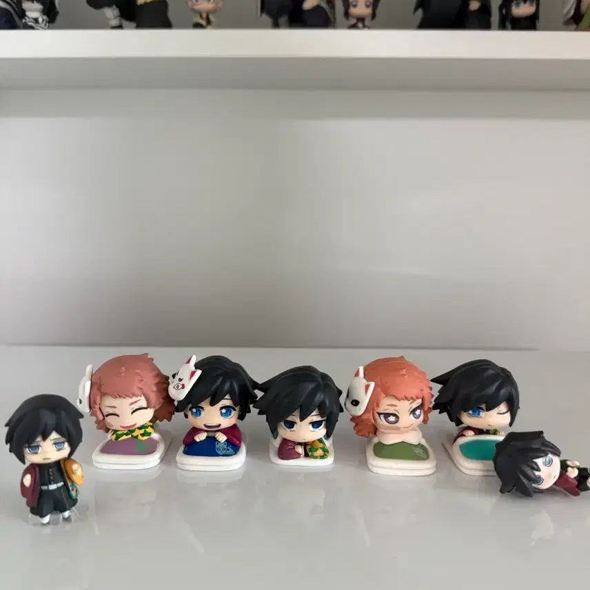 [BUNJANG] Demon Slayer Giyu Sabito Onemutan Bundle Set Figures / 귀멸의칼날 기유 사비토 오네무탄 피규어 일괄
