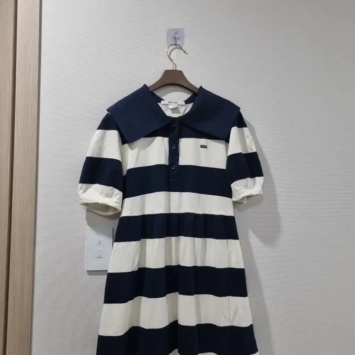 [BUNJANG] Jucy Judy Navy Stripe Dress / JucyJudy 쥬시쥬디 네이비 스트라이프 원피스 23fw