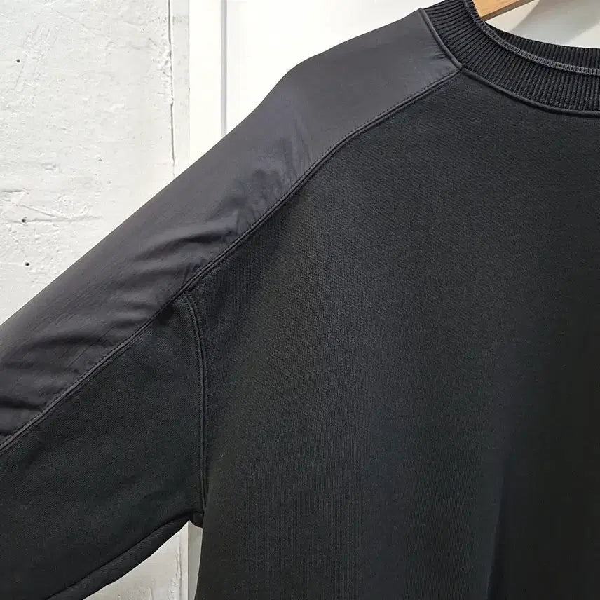 [BUNJANG] System Homme Color-Blocked String Sweatshirt / 시스템옴므 배색 스트링 스웻셔츠