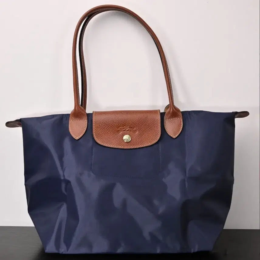 [BUNJANG] Longchamp Navy Tote Bag / 롱샴 네이비 토트백 가방
