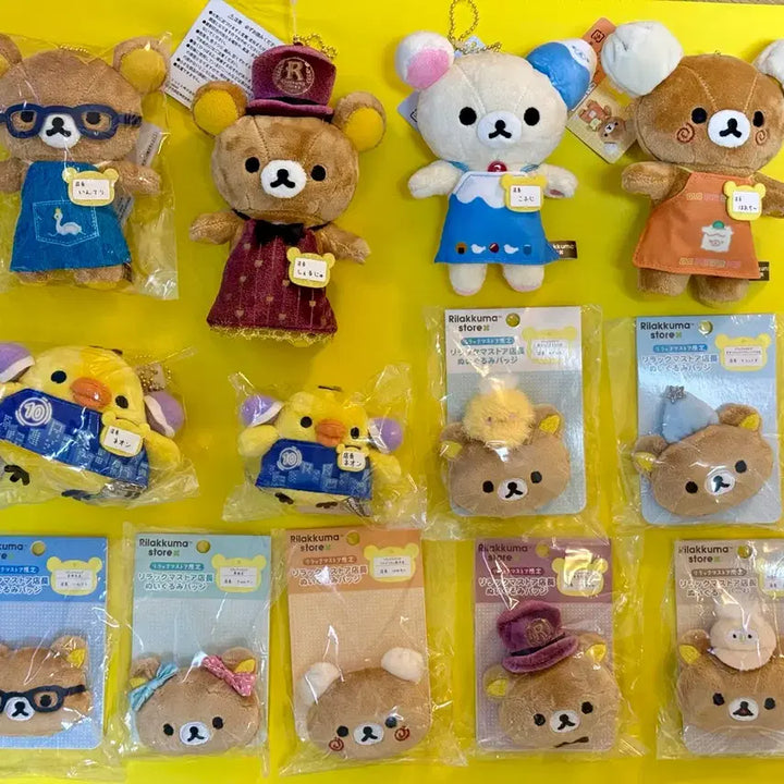 [BUNJANG] Rilakkuma Soramachi Store Manager Limited Edition Badge / 리락쿠마 스카이트리 타운 소라마치 점장 한정 뱃지