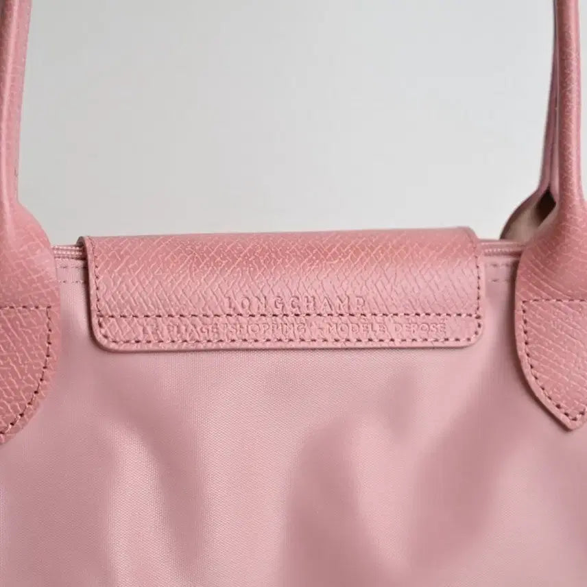 [BUNJANG] Longchamp Le Pliage Pink Shoulder Bag / 롱샴 르 플리아쥬 핑크 숄더백