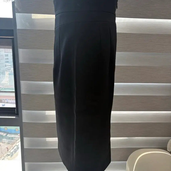 [BUNJANG] TIME Black H-Line Midi Skirt / 타임 - 블랙 H라인 스커트