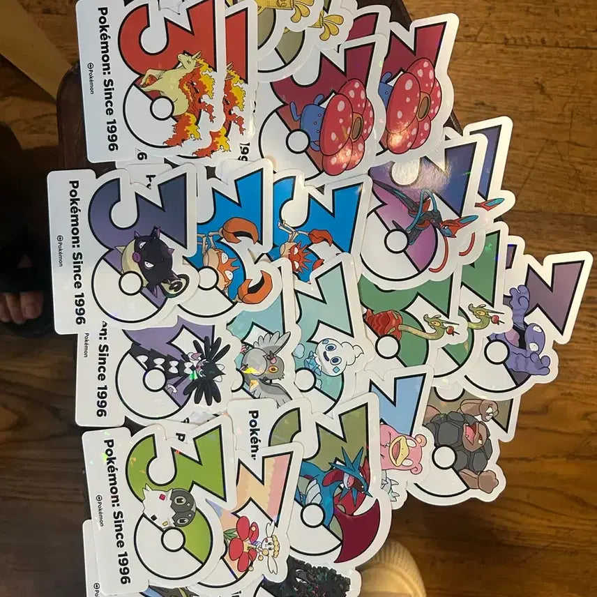 [BUNJANG] Pokemon 30th Anniversary Logo Sticker Collection / 포켓몬 30주년 로고 스티커 컬렉션 교환 및 양도