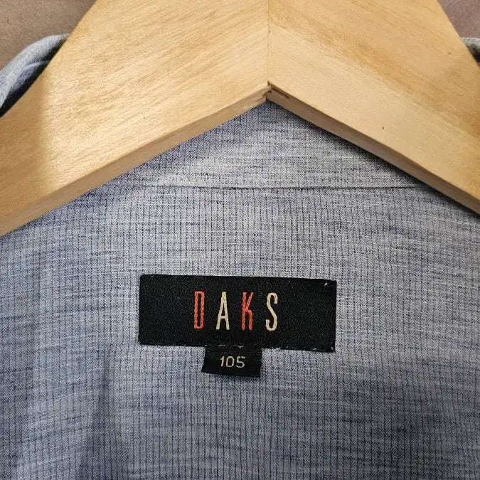[BUNJANG] Daks Blue Stripe Long Sleeve Shirt 105 / 닥스 블루 스트라이프 긴팔 셔츠 105