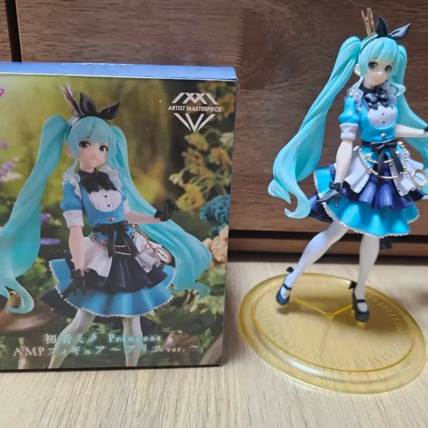 [BUNJANG] Taito AMP Hatsune Miku Alice Ver. Figure / 타이토 AMP 하츠네 미쿠 앨리스 Ver