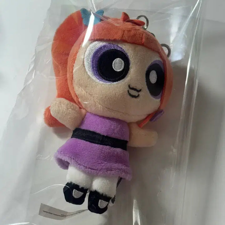 [BUNJANG] NewJeans Hyein Powerpuff Girls Plush Keychain / 뉴진스 njz 혜인 파워퍼프걸 인형 키링