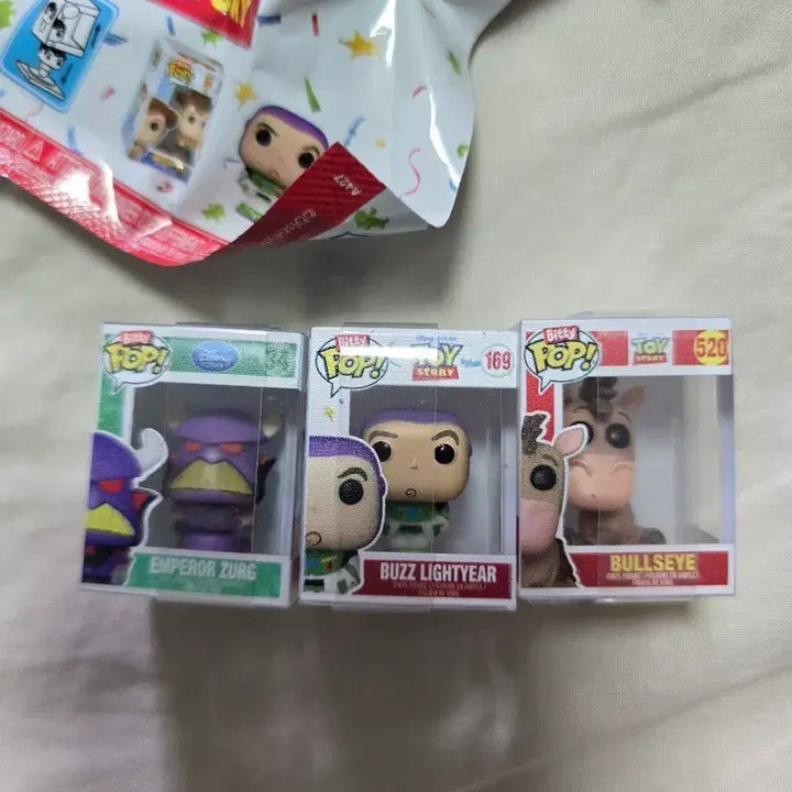[BUNJANG] BT Pop Toy Story Zurg, Buzz, Bullseye Figure Bundle Set / 비티팝 토이스토리 저그 버즈 불스아이