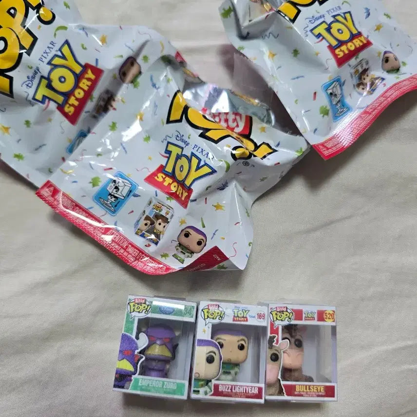 [BUNJANG] BT Pop Toy Story Zurg, Buzz, Bullseye Figure Bundle Set / 비티팝 토이스토리 저그 버즈 불스아이