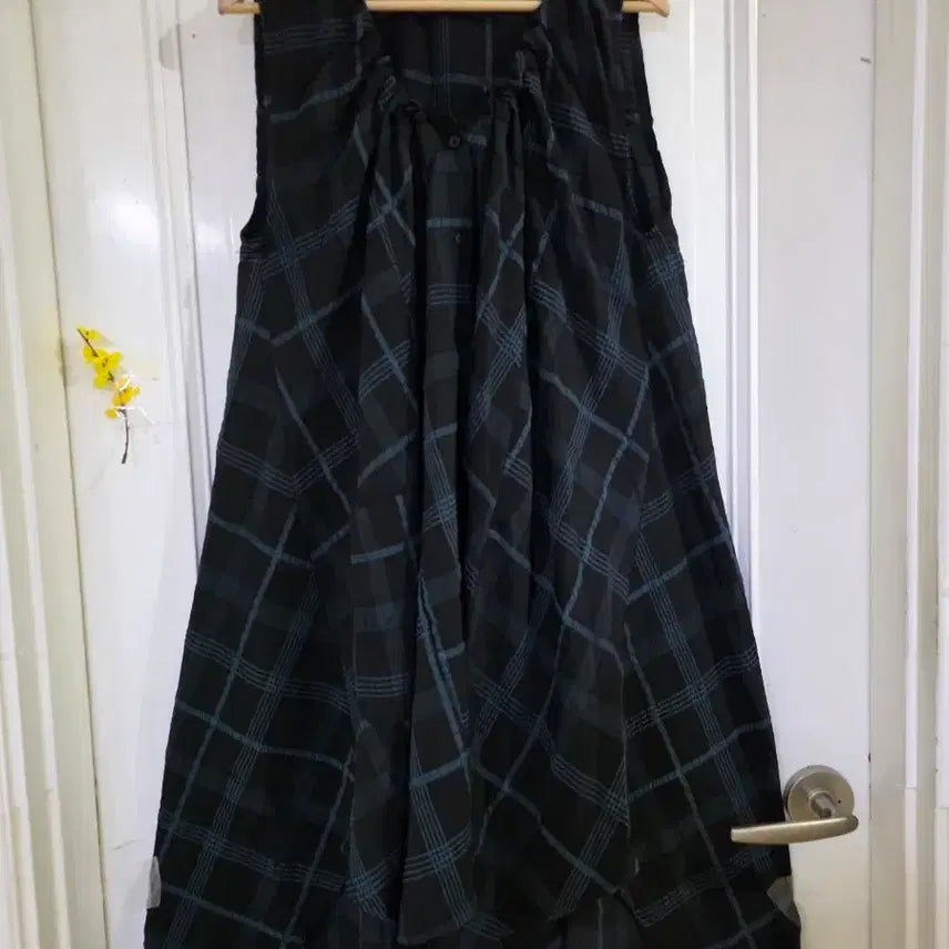 [BUNJANG] Premium Seersucker Long Dress / 여름 시원한 고급스러운 디자인이쁜  지지미   롱원피스  깨끗해요