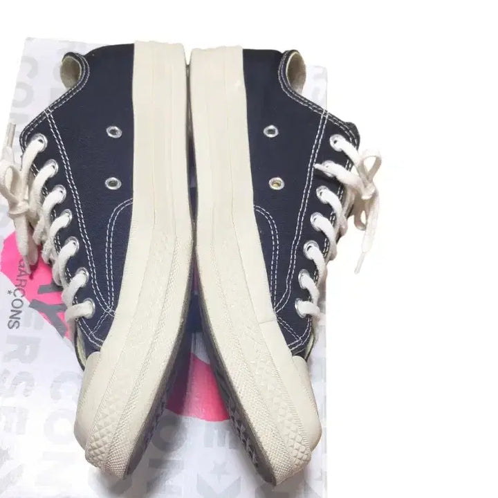 [BUNJANG] Comme des Garçons x Converse Chuck 70 Low Black (UK 9) / [정품/풀박스] 꼼데가르송 x 컨버스 척 70 로우 블랙 (275)