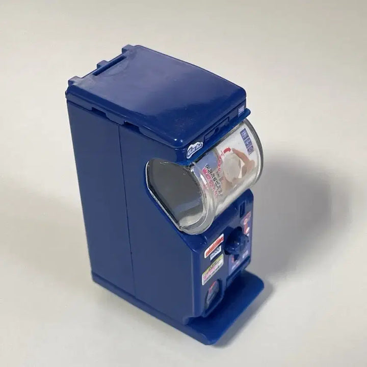 [BUNJANG] Takara Tomy Arts Gacha Machine 2 EZ Miniature Vending Machine - Blue / 타카라토미 아츠 가챠 뽑기 머신 반다이 미니어처 미니 자판기 블루