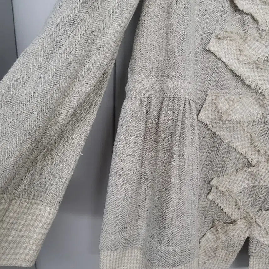 [BUNJANG] Son Jung Wan Tweed Frill Jacket / 손정완 트위드 프릴 자켓