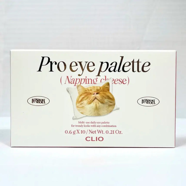 [BUNJANG] Clio Pro Eye Palette [19 Sleeping Cheese] / [19 낮잠자는 치즈] 클리오 프로 아이 팔레트 새상품