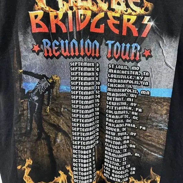 [BUNJANG] Phoebe Bridge Band Tour T-Shirt / [M] PHOEBE BRIDGE 밴드투어 반팔티