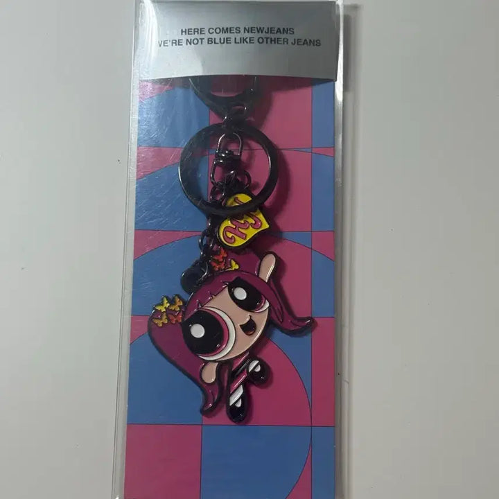 [BUNJANG] NewJeans Hanni Powerpuff Girls Metal Keyring / 뉴진스 newjeans 하니 파워퍼프걸 메탈키링