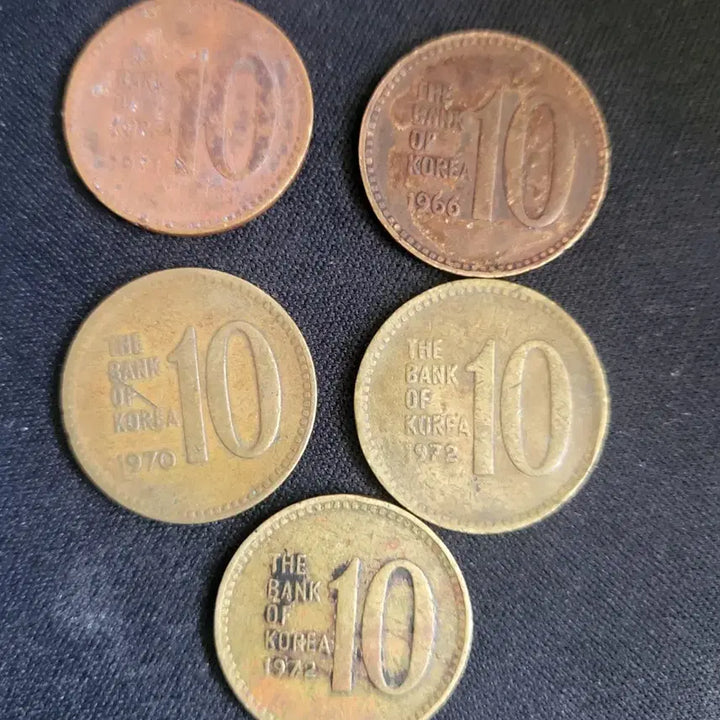 [BUNJANG] 10 Won Coins (1960s-1970s) / 10원쩌리동정