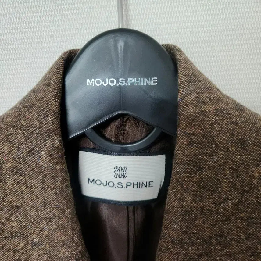 [BUNJANG] MOJO.S.PHINE Italian Fabric Cropped Double Jacket / [새상품급] 모조에스핀 이탈리아 패브릭 크롭 더블자켓 55