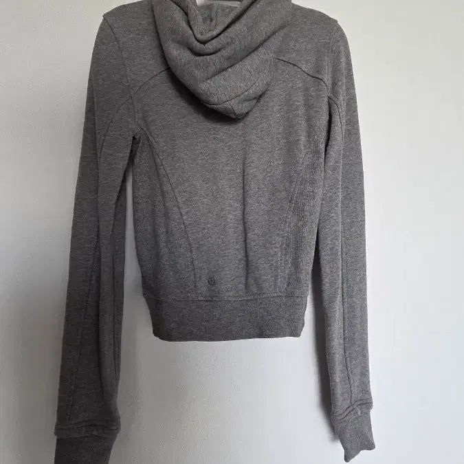 [BUNJANG] Lululemon Grey Full-Zip Hoodie - Size S / 룰루레몬 그레이 후드집업 S