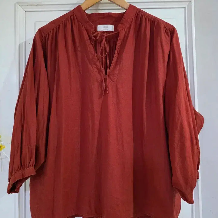 [BUNJANG] Plus Size Rayon Spandex Blouse / 봄 여름 빅사이즈고급스런  디자인이쁜 55 레이온 45  스판  블라우스