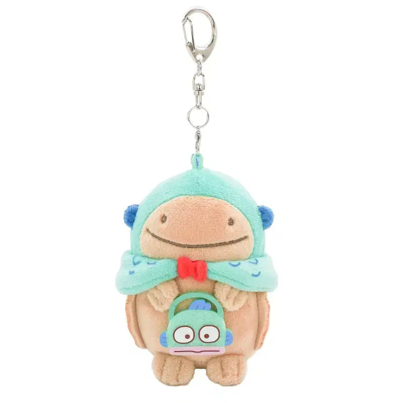 [BUNJANG] Sanrio x Nandemo Ikimono Hangyodon Long-lived Salamander Mascot Keyring / 산리오 난데모이키모노 콜라보 산세이오 장수도롱뇽 한교동 인형