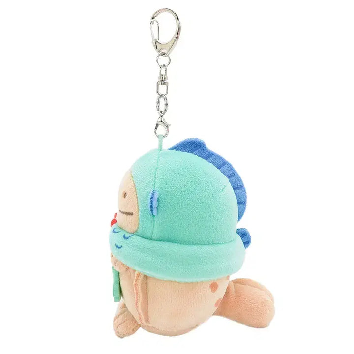 [BUNJANG] Sanrio x Nandemo Ikimono Hangyodon Long-lived Salamander Mascot Keyring / 산리오 난데모이키모노 콜라보 산세이오 장수도롱뇽 한교동 인형