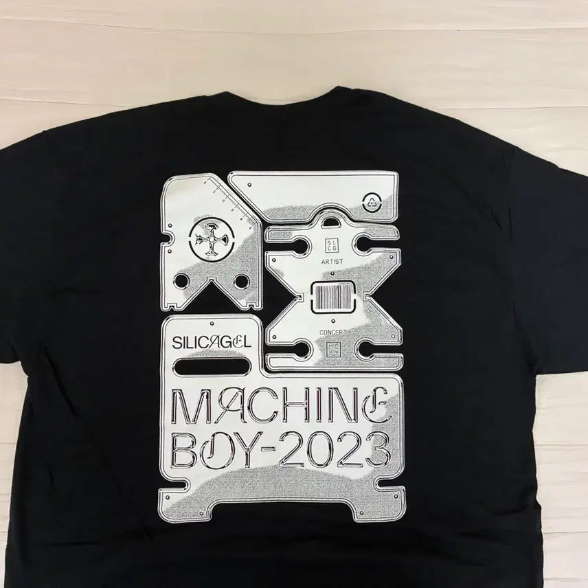 [BUNJANG] Machine Boy 2023 Merch T-Shirt XL / 실리카겔 머신보이 2023 머천 티셔츠 XL