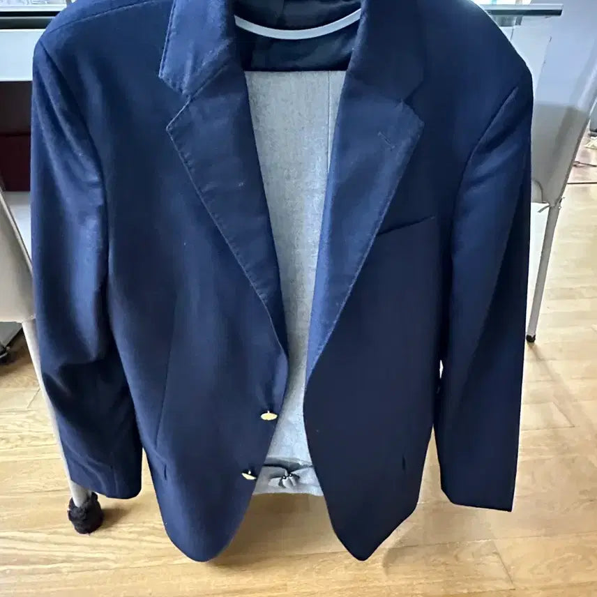 [BUNJANG] Ralph Lauren Navy Wool Jacket &amp; Grey Wool Pants (Purple Label) / 랄프로렌 네이비 울 자켓 + 그레이 울 팬츠 ( 랄프로렌 퍼플)