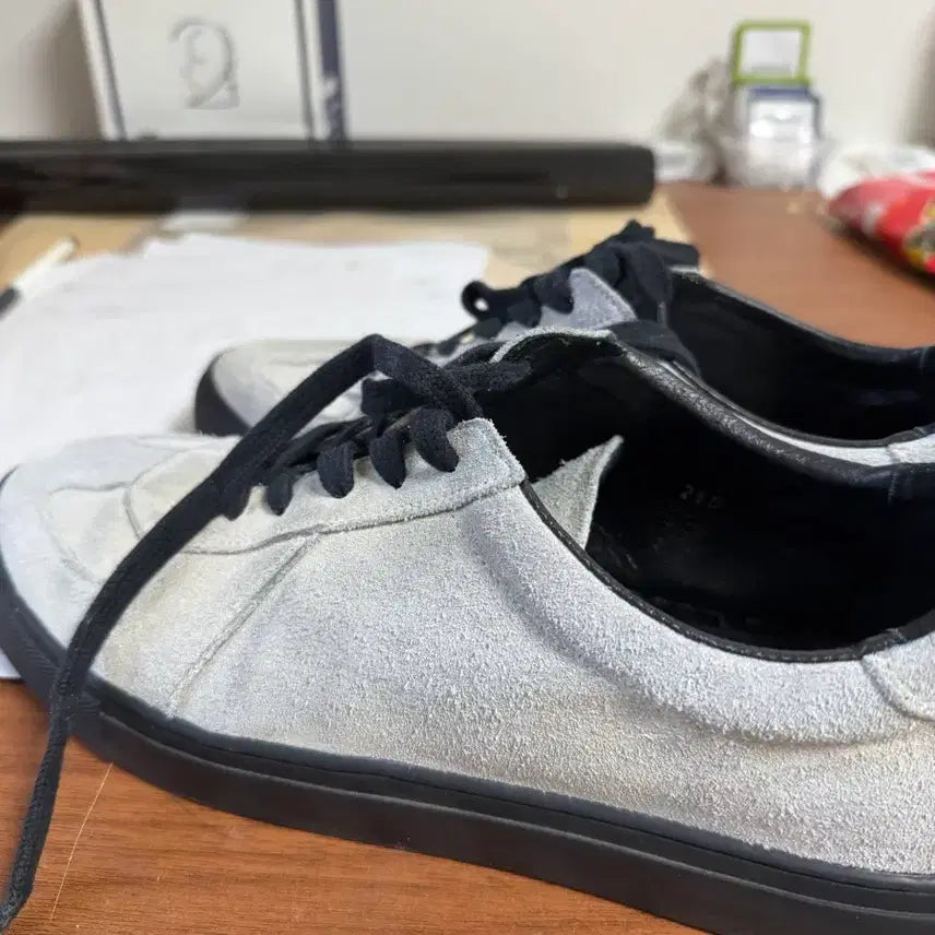 [BUNJANG] MMRB x Entrance German Army Sneakers White Suede Size 280 / mmrb x 엔트런스 독일군 화이트 280사이즈