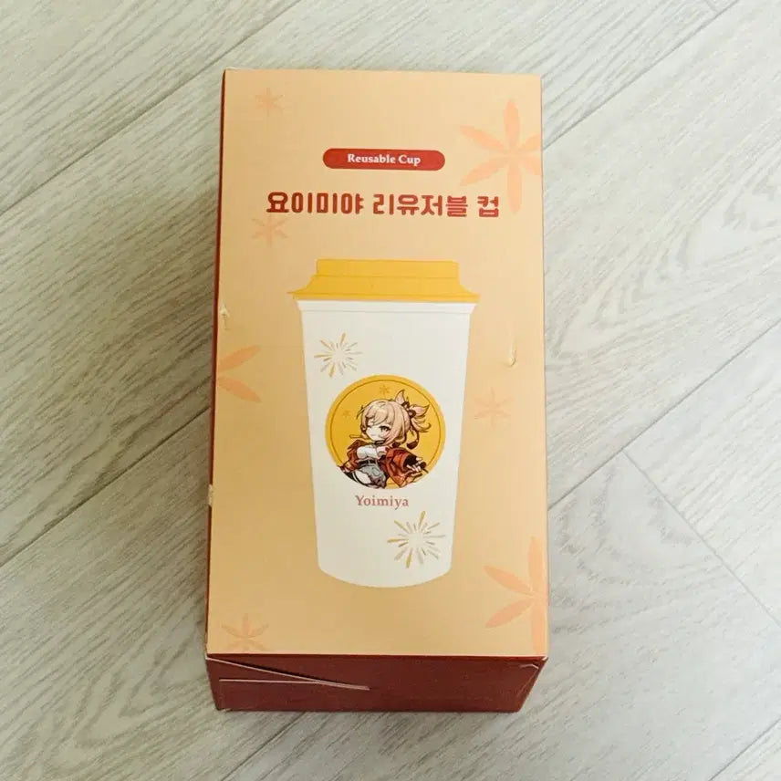 [BUNJANG] Genshin Impact Yoimiya Reusable Cup (Sealed) / 원신 요이미야 리유저블 컵 미개봉