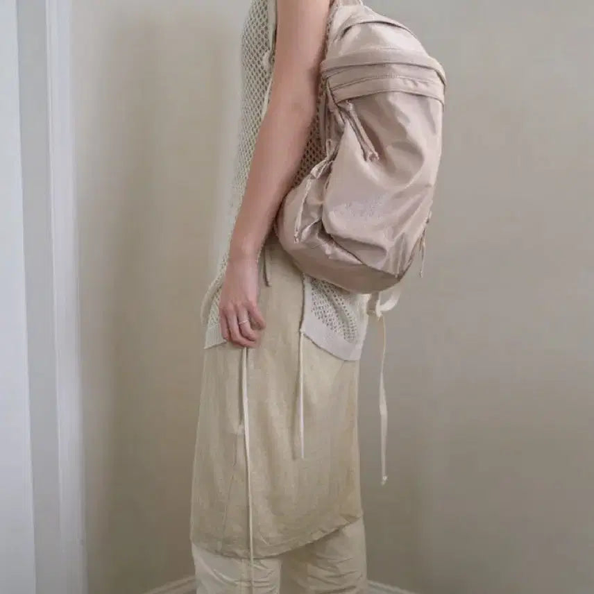 [BUNJANG] Auro Ballet Backpack Pale Pink / 아우로 발레 백팩 페일핑크