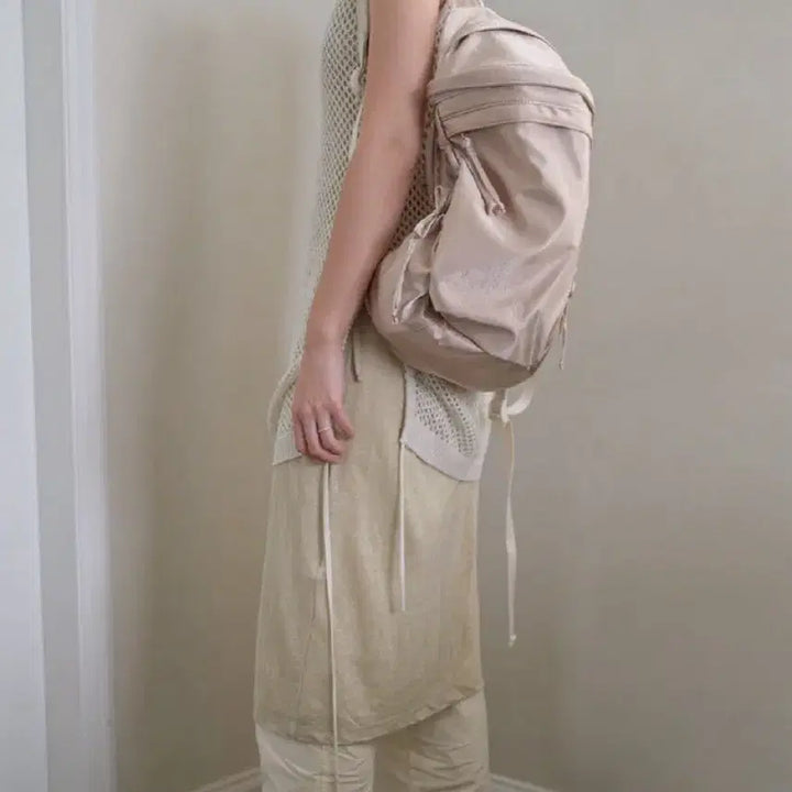 [BUNJANG] Auro Ballet Backpack Pale Pink / 아우로 발레 백팩 페일핑크