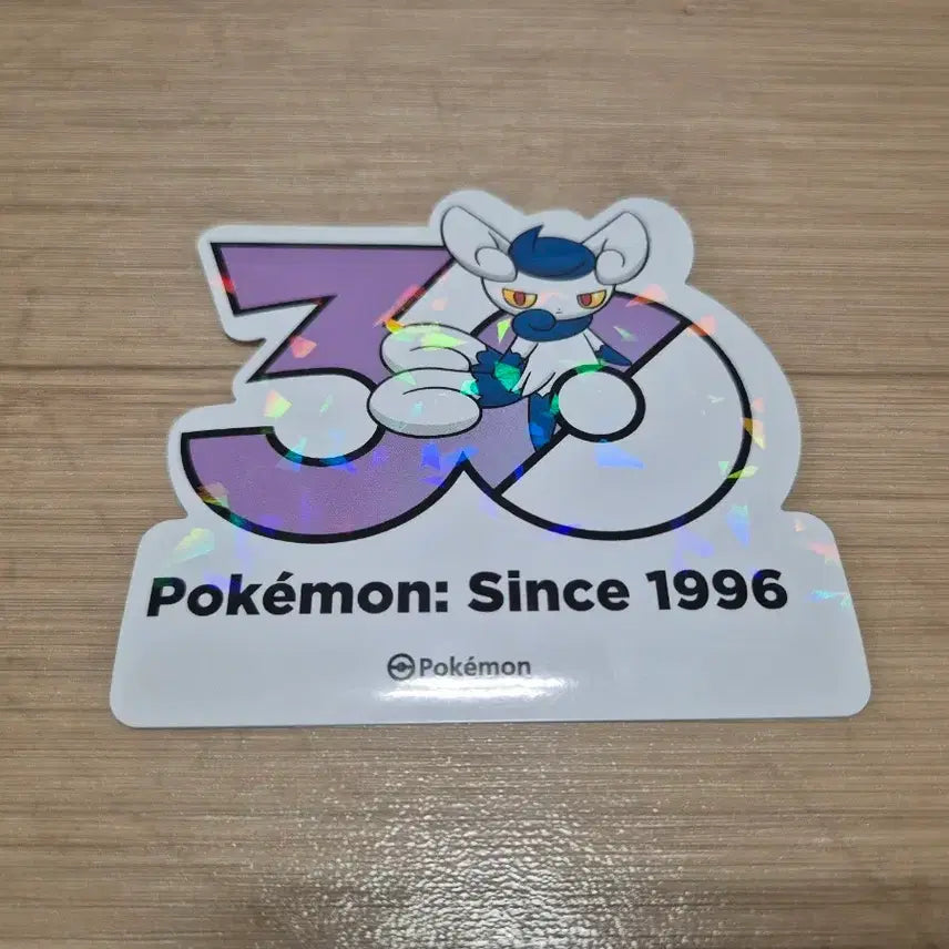 [BUNJANG] Pokemon 30th Anniversary Nyanx Female Sticker / 포켓몬 30주년 스티커 냐오닉스 암컷 판매