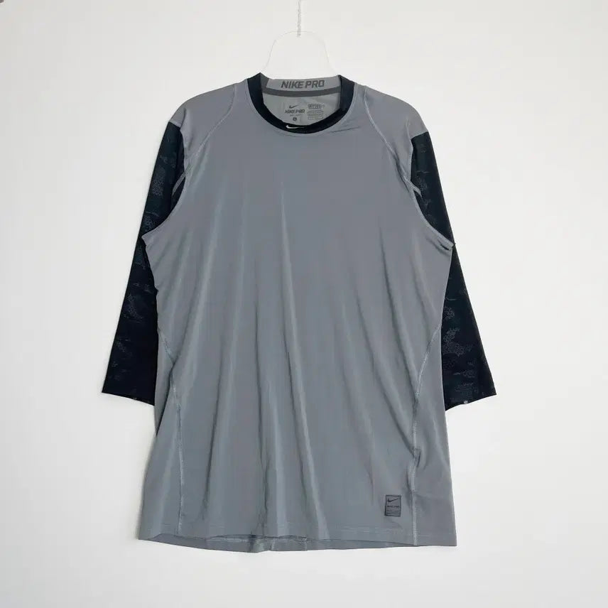 [BUNJANG] Nike Pro 3/4 Sleeve Performance T-Shirt - Size 105 / C2 나이키 프로 기능성 3/4 슬리브 셔츠 105사이즈