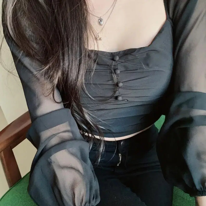 [BUNJANG] Pale Jade For You Button Blouse White Renewal / [페일제이드_포유 버튼 블라우스 white] 리뉴얼 뒷지퍼 ver.