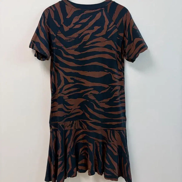 [BUNJANG] See By Chloe Zebra Pattern Midi Dress / 씨바이끌로에 지브라 패턴 미디 원피스