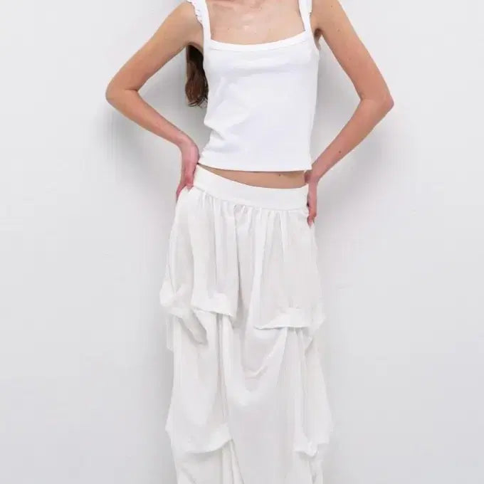[BUNJANG] CERRIC Volume Long Skirt / 세릭 CERRIC  볼륨 롱스커트 1size