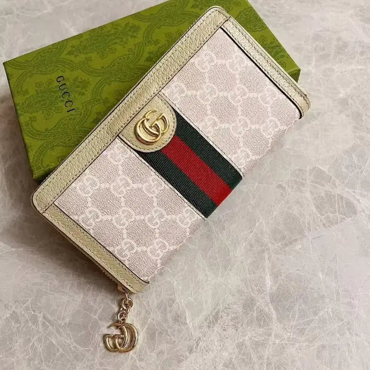 [BUNJANG] Gucci GG Pattern Zip Around Long Wallet / 구찌 지퍼 장지갑(GUCCI)
