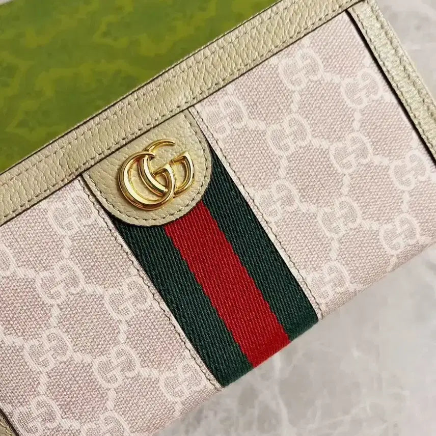 [BUNJANG] Gucci GG Pattern Zip Around Long Wallet / 구찌 지퍼 장지갑(GUCCI)