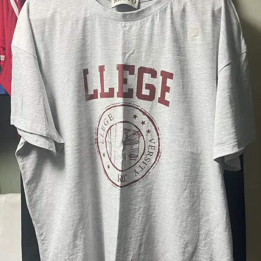 [BUNJANG] RECTO LLEGE Short Sleeve T-Shirt / 렉토 LLEGE 반팔